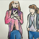 Illustration for article titled Skinny Scarves and Peasant Tops: The Gilmore Girls Wore Truly Godawful Clothes